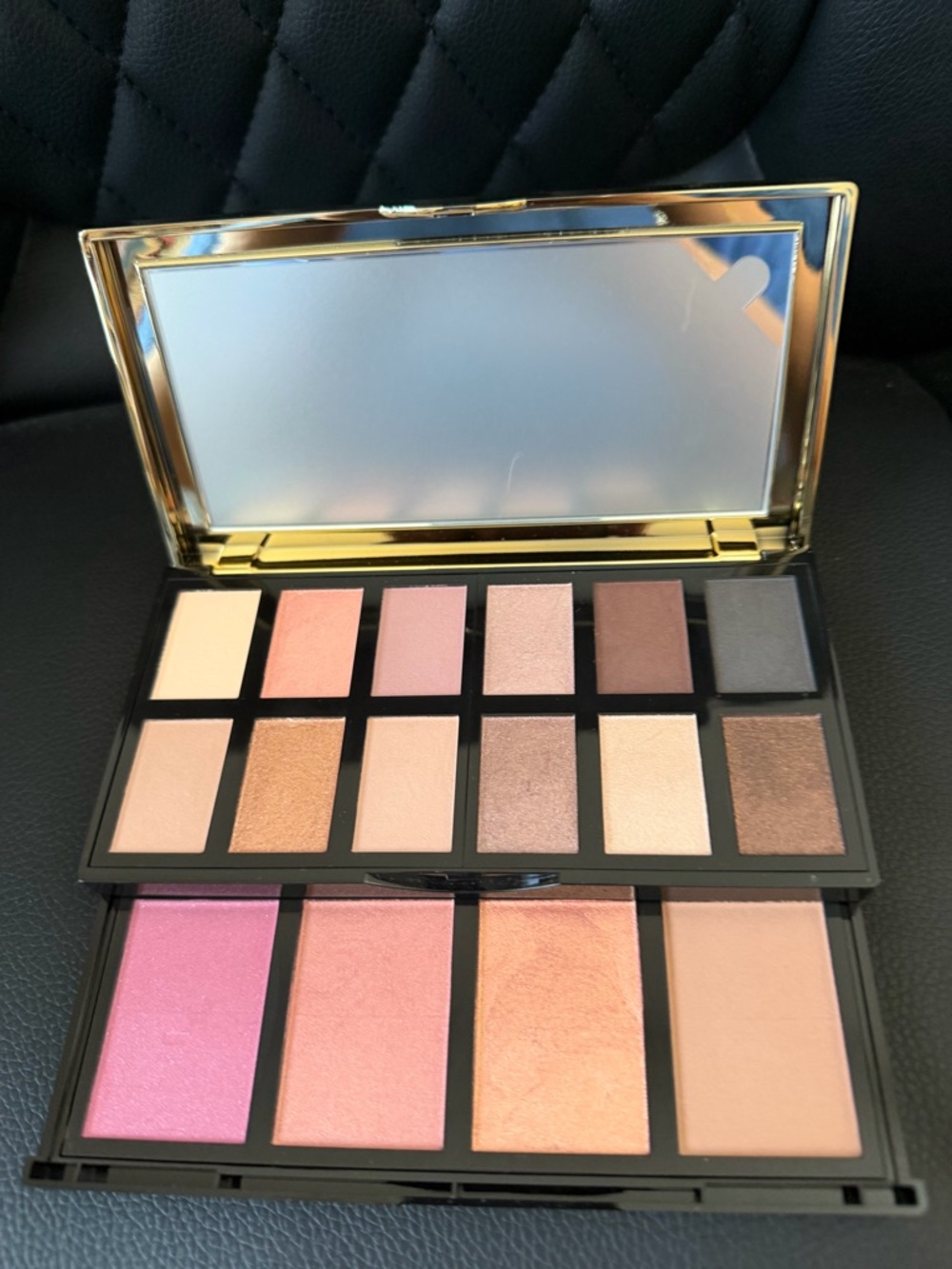 Lancôme Neutral and Pink Eyeshadow & Blush Palette - Versatile Makeup Set